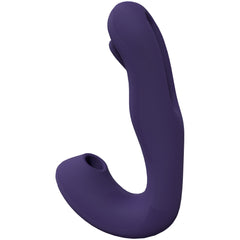 VIVE Yuna Flapping Tongue Suction Vibrator - Purple