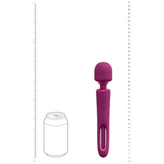 VIVE Kiku Flapping Tongue and Wand Vibrator - Pink