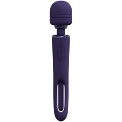 VIVE Kiku Flapping Tongue and Wand Vibrator - Purple