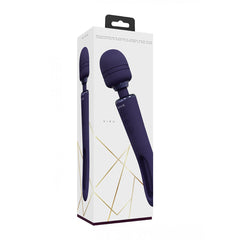 VIVE Kiku Flapping Tongue and Wand Vibrator - Purple