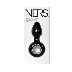 VERS Rechargeable Silicone Butt Plug Vibe