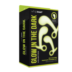 WhipSmart Glow In The Dark 3pc Prostate Butt Plug Training Kit