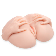 Zolo Stroke Off Vibrating Spread Wide Pussy & Ass Sex Doll Masturbator