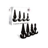 Adam & Eve 4 Piece Anal Plug Kit - Mr and Mrs D's