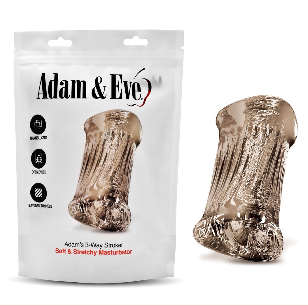 Adam & Eve Adam's 3 - Way Masturbator - Mr and Mrs D's