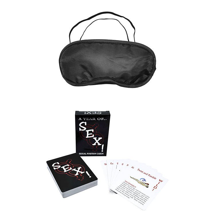 Adam & Eve Black Couples 10 piece Bondage Kit MIDNIGHT MOODS COLLECTION - BONDAGE - TOYS - Mr and Mrs D's