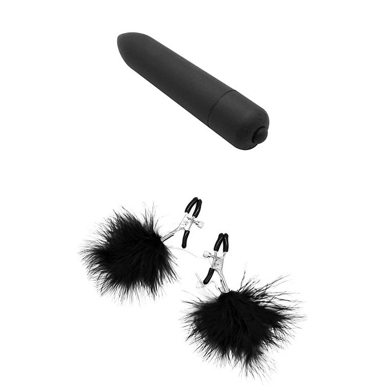 Adam & Eve Black Couples 10 piece Bondage Kit MIDNIGHT MOODS COLLECTION - BONDAGE - TOYS - Mr and Mrs D's