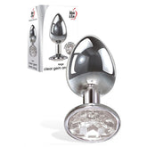 Adam & Eve Clear Gem Anal Plug - Large - Mr and Mrs D's