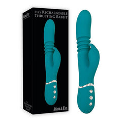 Adam & Eve Eve's Rechargeable Thrusting Rabbit Vibrator - Mr and Mrs D's
