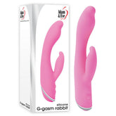 Adam & Eve G - Gasm Rabbit - Pink 20.3 cm (8'') Rabbit Vibrator - VIBRATORS - RABBIT - Mr and Mrs D's