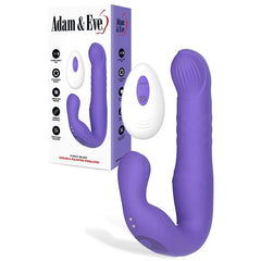 Adam & Eve P - SPOT MILKER Curling & Pulsating Prostate Massager - Purple USB Rechargeable - Mr and Mrs D's