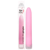 Adam & Eve Velvet Kiss Vibrator - Pink 6'' - Mr and Mrs D's