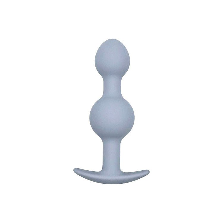 Adam & Eve VIBRA - BALL TRIO - Grey Weighted Anal Training Set of 3 Butt Plugs - ANAL TOYS - Mr and Mrs D's