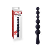 Beads Hunter - Black - Black 22.9 cm Anal Beads - ANAL TOYS - Mr and Mrs D's