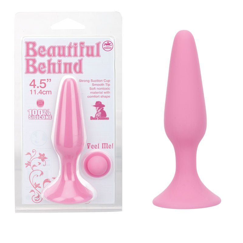 Beautiful Behind - Pink 11.5 cm Butt Plug - Mr and Mrs D's