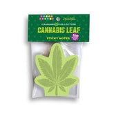 Cannabis Leaf Sticky Notes - Novelty Sticky Notes - 100 Pack - Mr and Mrs D's