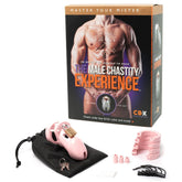 CB - 3000 Chastity Cock Cage Kit - Pink - Mr and Mrs D's