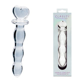 Clarity - Hera's Cascade - Clear 15 cm Glass Dildo - GLASS TOYS - Mr and Mrs D's