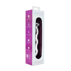 Clarity - Hera's Cascade - Clear 15 cm Glass Dildo - GLASS TOYS - Mr and Mrs D's