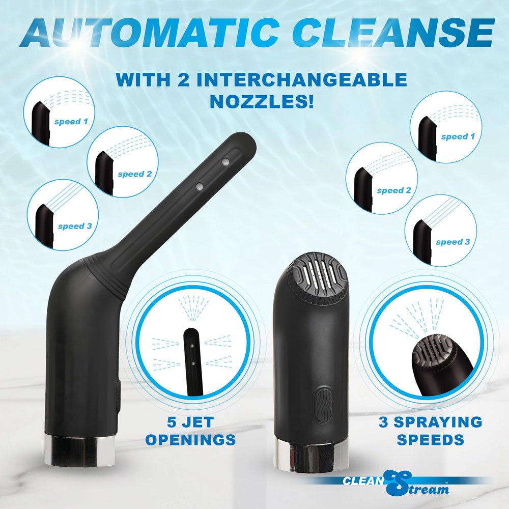 CleanStream Automatic Enema Set - USB Rechargeable Douche - 350 ml Capacity - HEALTH CARE - Mr and Mrs D's