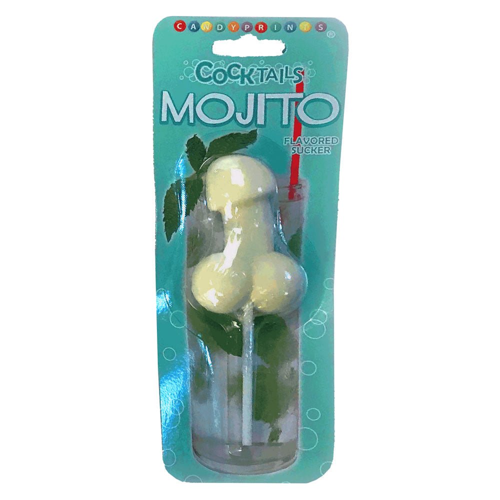 Cocktail Suckers - Mojito Cock Lollipop Straw - Mr and Mrs D's