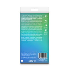 Colours Curve - Vibrating 6'' Dildo - Teal - Teal 16.4 cm USB Rechargeable Vibrating Dildo with Wireless Remote - DONGS - Mr and Mrs D's