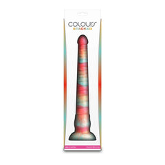 Colours Stacked - 12'' Dildo - Red/Gold - Red/Gold 30.6 cm Fantasy Dildo - DONGS - Mr and Mrs D's