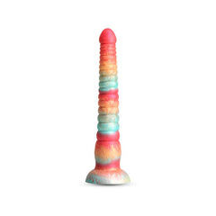 Colours Stacked - 9'' Dildo - Red/Gold - Red/Gold 23 cm Fantasy Dildo - Mr and Mrs D's
