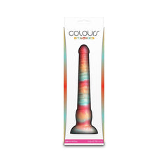 Colours Stacked - 9'' Dildo - Red/Gold - Red/Gold 23 cm Fantasy Dildo - Mr and Mrs D's
