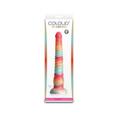 Colours Stacked - 9'' Dildo - Red/Gold - Red/Gold 23 cm Fantasy Dildo - Mr and Mrs D's