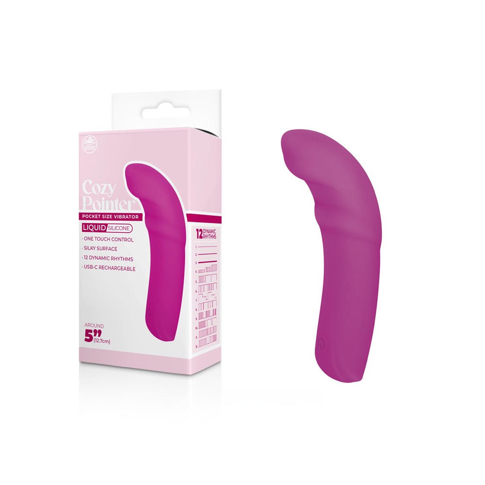 Cosy Pointer Mini Vibrator 12.7cm Pink - Mr and Mrs D's