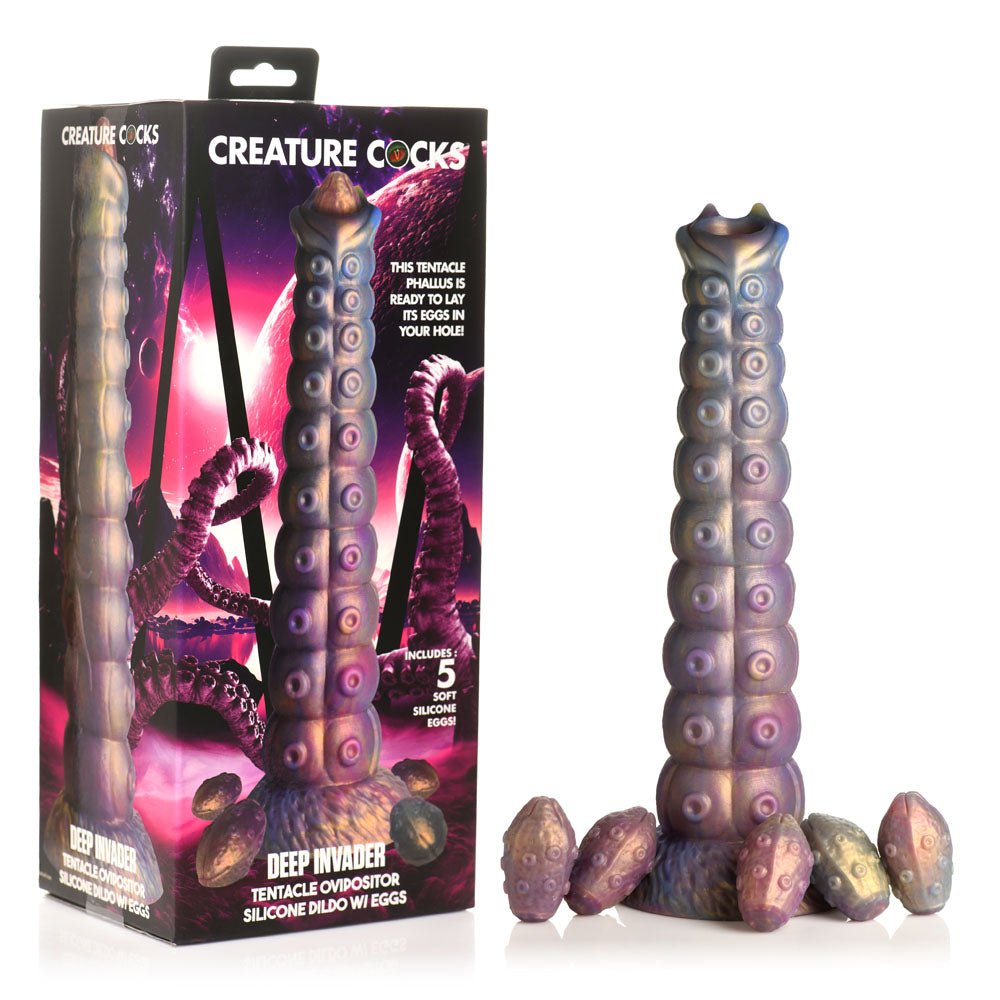 Creature Cocks Deep Invader Alien Dildo - Mr and Mrs D's
