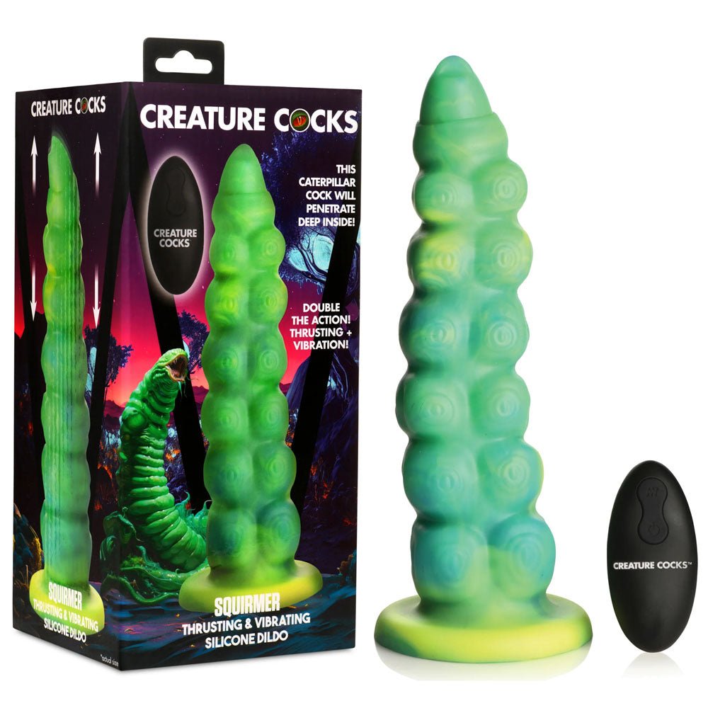 Creature Cocks Squirmer Thrusting Fantasy Dildo - Mr and Mrs D's