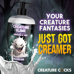 Creature Slime by Creature Cocks Cum Lubricant - 473 ml Pump Bottle - LOTIONS & LUBES - Mr and Mrs D's