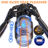CyberSkin Galaxy Voy - USB Rechargeable Thrusting & Rotating Auto Masturbator with Heater - Mr and Mrs D's