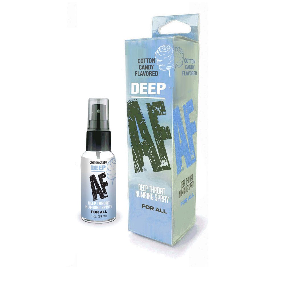 Deep AF - Cotton Candy - Cotton Candy Flavoured Deep Throat Spray - 29 ml - Mr and Mrs D's