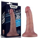 Dual Density Power Cock Vibrating Dong - 6 Inch Flesh 16 cm USB Rechargeable - DONGS - Mr and Mrs D's
