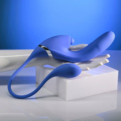 Evolved ALL IN - Purple USB Recahrgeable Triple Stimulating Vibrator - Mr and Mrs D's