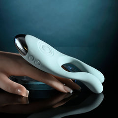 Evolved COUPLES THERAPY - Teal USB Rechargeable Couples Stimulator - Mr and Mrs D's