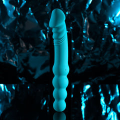 Evolved FLIP FLOP - Blue 23.1 cm USB Rechargeable Dual Ended Vibrator - VIBRATORS - Mr and Mrs D's