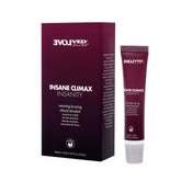 Evolved INSANE CLIMAX - INSANITY - Warming Buzzing Clitoral Stimulation Gel - 10 ml - Mr and Mrs D's