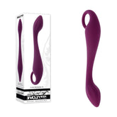 Evolved LOCHNESS G - Purple 19 cm USB Rechargeable Vibrator - Mr and Mrs D's