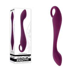Evolved LOCHNESS G - Purple 19 cm USB Rechargeable Vibrator - Mr and Mrs D's