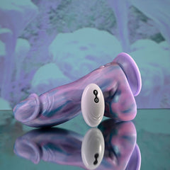 Evolved MYTHICAL - Multicoloured 22.6 cm USB Rechargeable Vibrating Fantasy Dildo with Remote - Mr and Mrs D's