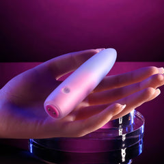 Evolved PARADISE BULLET - Pink/Purple 10.2 cm USB Rechargeable Bullet - Mr and Mrs D's