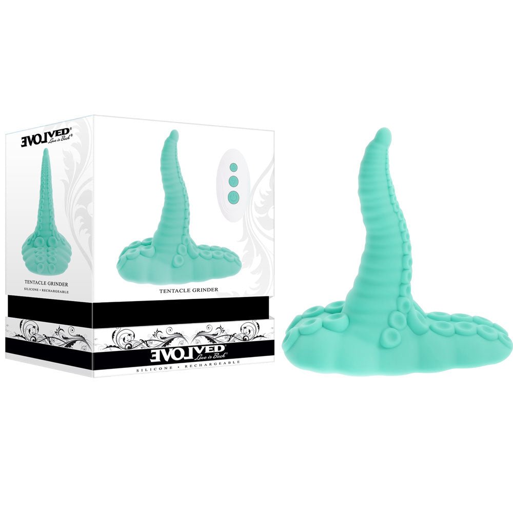 Evolved TENTACLE GRINDER - Green USB Rechargeable Fantasy Grinder Pad with Wireless Remote - Mr and Mrs D's