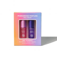 Eye Of Love Love In Bloom Pheromone Perfume Roll - On Set - Day to Night (Sunny Daze & Lilac Dream) Pheromone Perfume Oils for Women to attract Men - 10 ml Roll On Bottles - LOTIONS & LUBES - Mr and Mrs D's