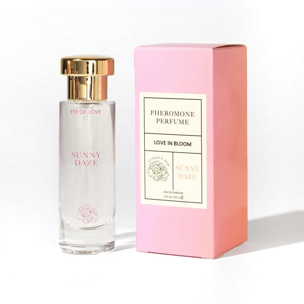 Eye Of Love Love In Bloom Sunny Daze Pheromone Perfume - 30ml - Floral & Citrus Scented Pheromone Parfum for Women to attract Men - 30 ml Spray - Mr and Mrs D's