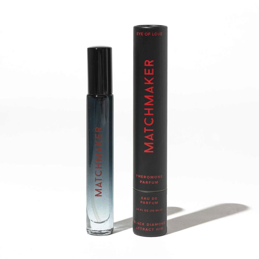 Eye of Love Matchmaker Black Diamond LGTBQ - 10 ml - Pheromone Cologne for Men to attract Men - 10 ml Spray - Mr and Mrs D's