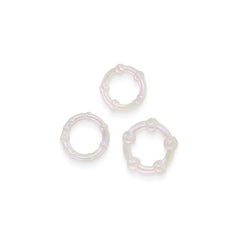 Fantasia - Intensity Rings - Pearl - Pearlescent Beaded Cock Rings - Set of 3 Sizes - COCK RINGS - Mr and Mrs D's